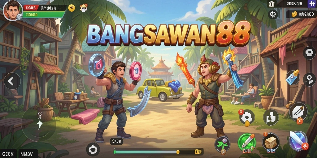 Tampilan gameplay menarik dari BANGSAWAN88 yang penuh aksi.