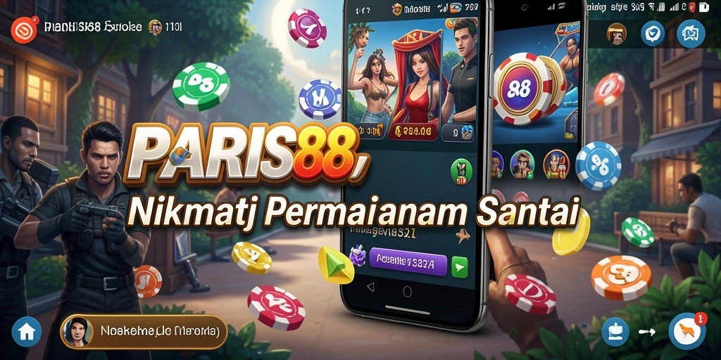 Screenshot utama PARIS88 menunjukkan gameplay yang seru dan interaktif.