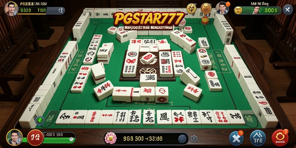 Screenshot PGSTAR777 menampilkan aksi seru dalam permainan Mahjong.