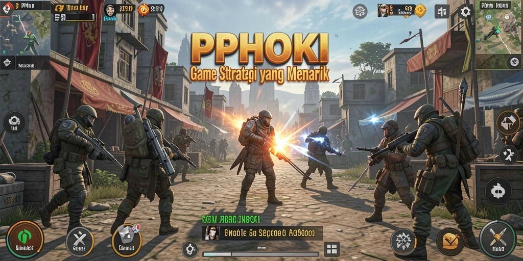 Tampilan gameplay PPHOKI yang menarik dan penuh strategi.